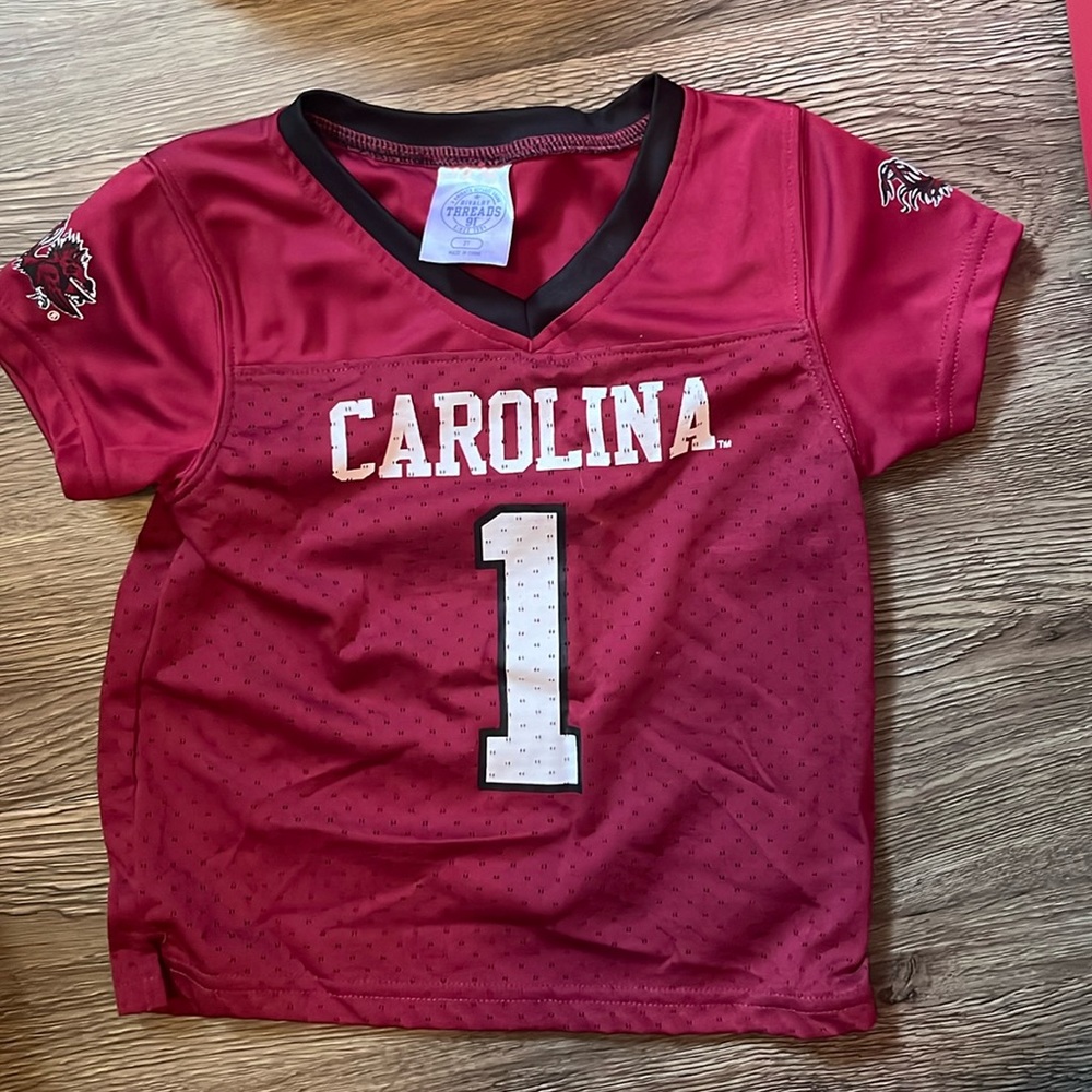 Pre loved 🫶🏼🌶️ carolina jersey size 2 unisex  excellent condition.